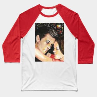 Alain Delon & Romy Schneider Baseball T-Shirt